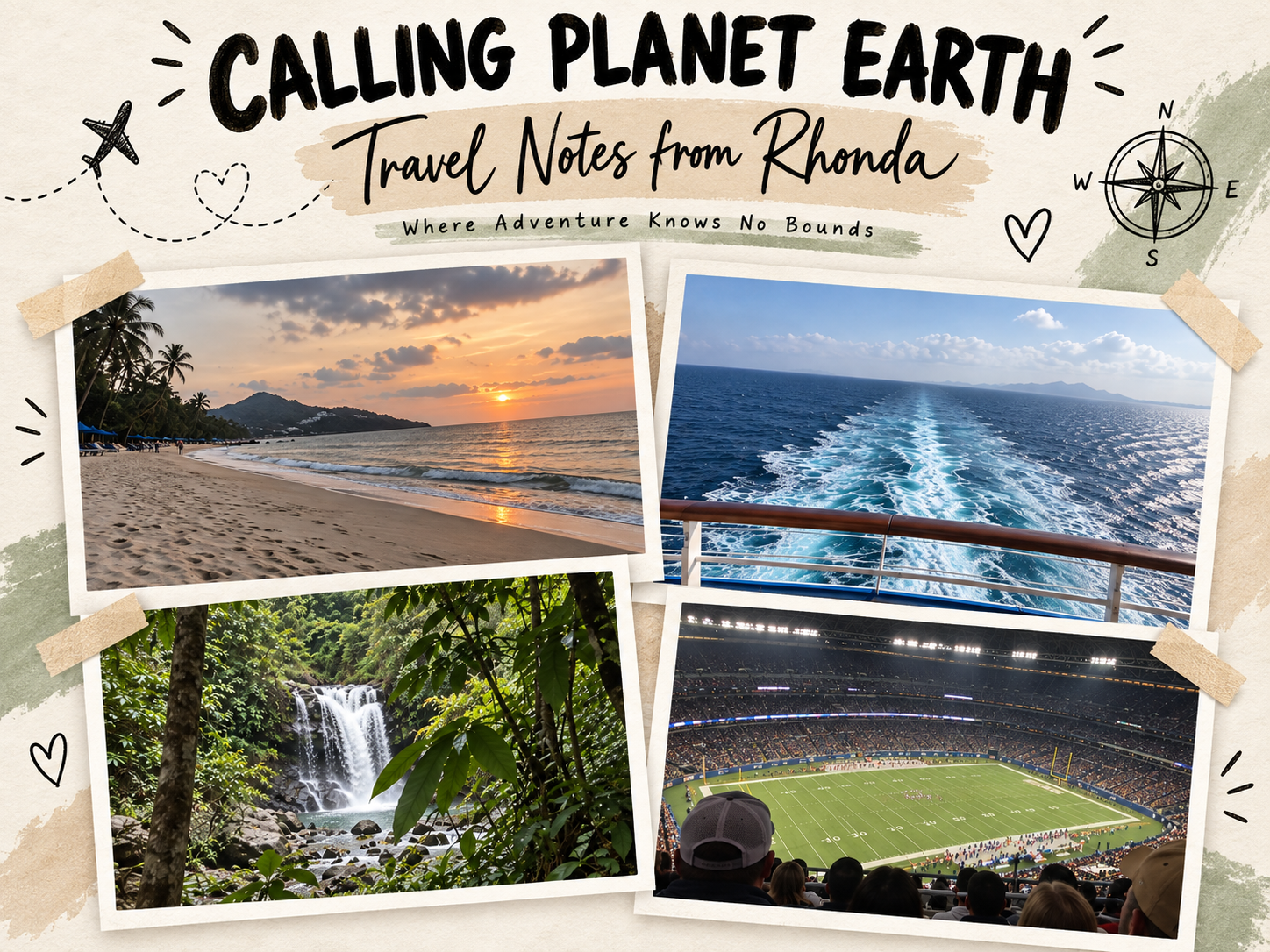Calling Planet Earth: Travel Notes from Rhonda